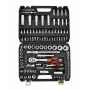AWTOOLS Steeksleutelset 108-delige 1/2 inch & 1/4 inch Drive Black Line