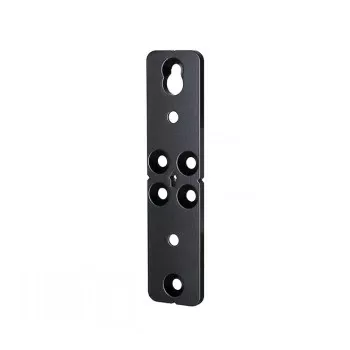 B-TECH SYSTEM X railmontagebeugel voor BT8390 - 5mm van de muur, zwart