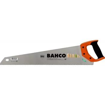 Bahco 16-inch hardpoint-handzaag met XT-vertanding, 7/8 TPI, ergonomische bi-materiaal greep, roestbeschermende coating, voor hout, spaanplaat & multiplex (08NP16U78HP)