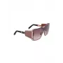 Balmain BPS-102M-146 unisex zonnebril - zwart met goudtinten, grijs getint, 61/14/145 mm