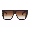 BALMAIN dames zonnebril BPS-144C-57 cat eye acetaat montuur grijze glazen 57/14/145 mm