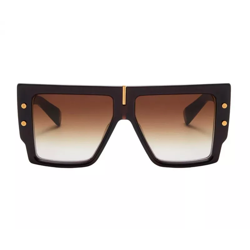 BALMAIN dames zonnebril BPS-144C-57 cat eye acetaat montuur grijze glazen 57/14/145 mm