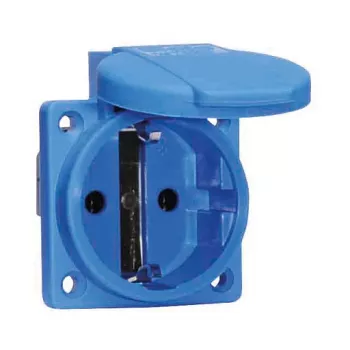 BALS 71094 Schuko opbouw-stopcontact 16A 2P+E IP44 grijs