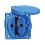 BALS 71094 Schuko opbouw-stopcontact 16A 2P+E IP44 grijs