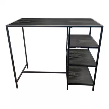 BARHOCKER GABE ZWART/ZWART 100X120X60CM