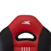 Baracuda ABALONE-B/R gamingstoel zwart/rood – ergonomisch PU-leer, 2D-armleuningen, gaslift klasse 4