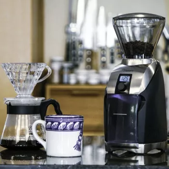 Baratza Virtuoso+ 70 W conische bonen koffiemolen zwart zilver