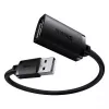 Baseus AirJoy Series USB 2.0 verlengkabel 1,5 m zwart