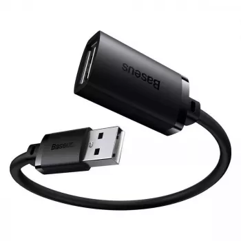Baseus AirJoy Series USB 2.0 verlengkabel 1,5 m zwart