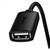 Baseus AirJoy Series USB 2.0 verlengkabel 1,5 m zwart