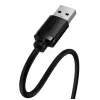 Baseus AirJoy Series USB 2.0 verlengkabel 1,5 m zwart
