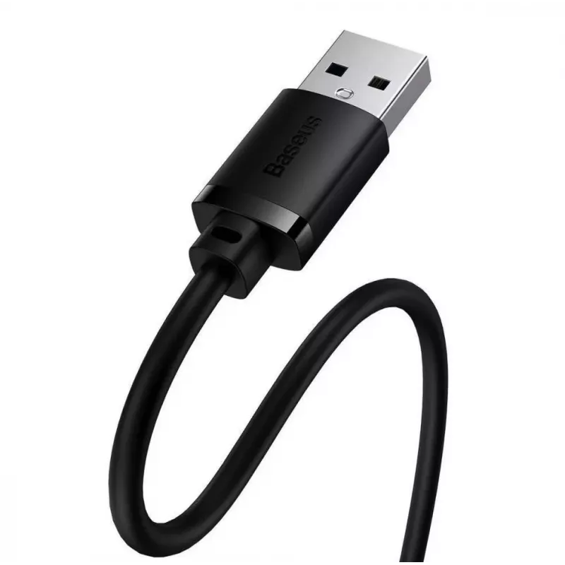 Baseus AirJoy Series USB 2.0 verlengkabel 1,5 m zwart