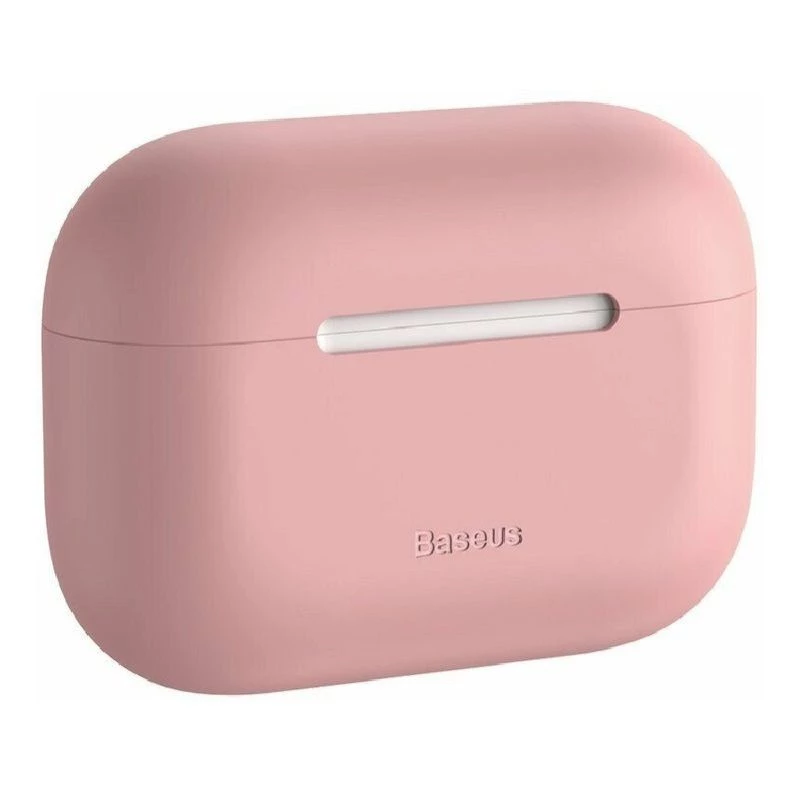 Baseus AirPods Pro Silica siliconen beschermhoes roze