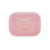 Baseus AirPods Pro Silica siliconen beschermhoes roze