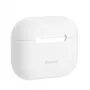 Baseus Apple AirPods 3 Superdun Siliconen Hoesje Wit