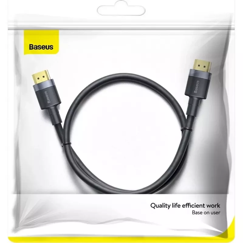 Baseus Cafule HDMI 2.0 kabel 1m M/M zwart