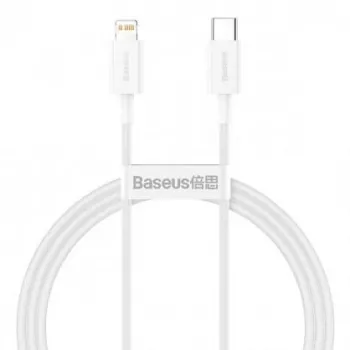 Baseus Superior Series USB-C naar Lightning kabel, 20W PD, 1 m, wit (CATLYS-A02)