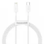 Baseus Superior Series USB-C naar Lightning-kabel, 20W PD, 1 m, wit (CATLYS-A02)