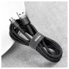 Baseus Cafule USB 2.0 Type-A naar Micro-B stekker-stekker kabel 2m (zwart)