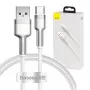 Baseus Cafule USB-A naar USB-C-kabel, 66W, 1m, wit