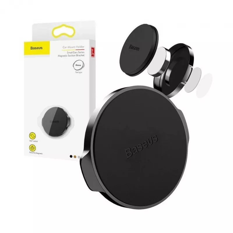 Baseus Car Mount Small Ears Series magnetische houder zwart