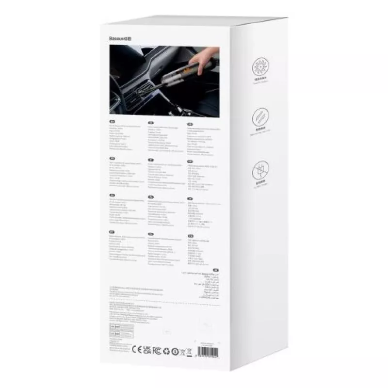 Baseus auto-stofzuiger A2 Pro, zuigkracht 6000Pa, 80W, zwart