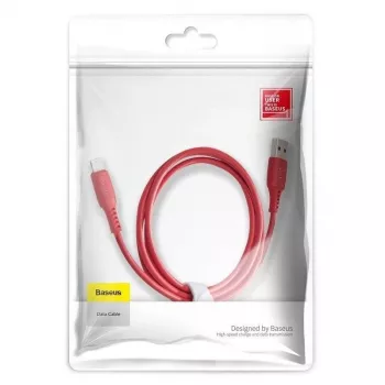 Baseus Colorful Cable USB-A naar Lightning 2.4A 1.2m rood