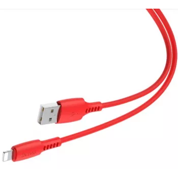 Baseus Colorful Cable USB-A naar Lightning 2.4A 1.2m rood
