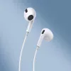 Baseus Encok C17 in-ear bedrade koptelefoon met USB Type-C microfoon wit (NGCR010002)