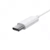 Baseus Encok C17 in-ear bedrade koptelefoon met USB Type-C microfoon wit (NGCR010002)