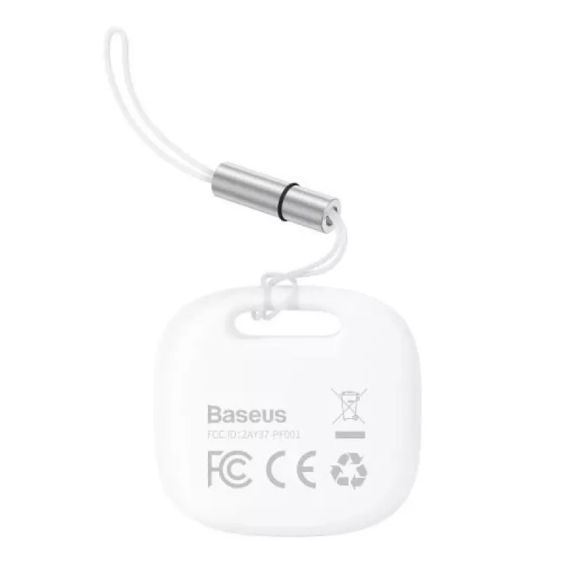 Baseus Home Intelligent T2 Pro Sleutelhanger Draadloze Sleutel- en Voorwerpenzoeker BT 5.0 Wit (FMTP000002)