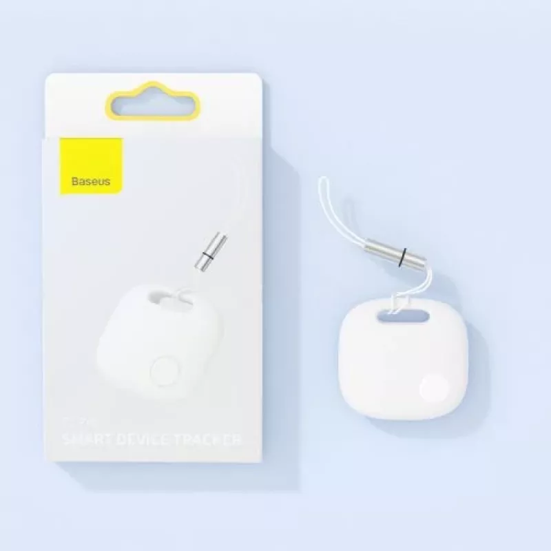 Baseus Home Intelligent T2 Pro Sleutelhanger Draadloze Sleutel- en Voorwerpenzoeker BT 5.0 Wit (FMTP000002)