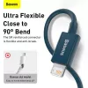 Baseus Lightning Superior Series kabel, snelladen, data 2,4A, 1m blauw (CALYS-A03)