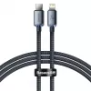 Baseus Lightning naar USB-C PD QC kabel 20W 480Mbps 1,2m zwart
