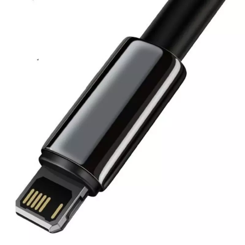 Baseus Lightning Tungsten Series kabel 2,4A, 1m zwart (CALWJ-01)