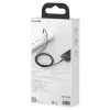 Baseus Lightning Tungsten Series kabel 2,4A, 1m zwart (CALWJ-01)