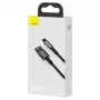 Baseus Lightning Tungsten Series kabel 2,4A, 1m zwart (CALWJ-01)