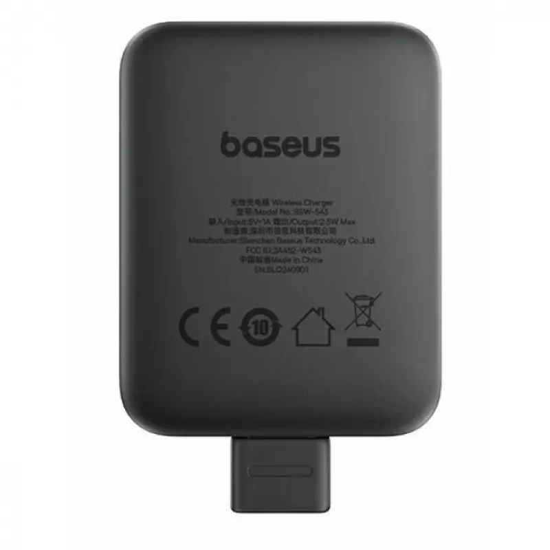 Baseus MagPro draadloze inductielader voor Apple Watch, 2,5W, zwart