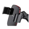 Baseus Metal Age Gravity autotelefoonhouder voor CD-sleuf (zwart) SUYL-J01