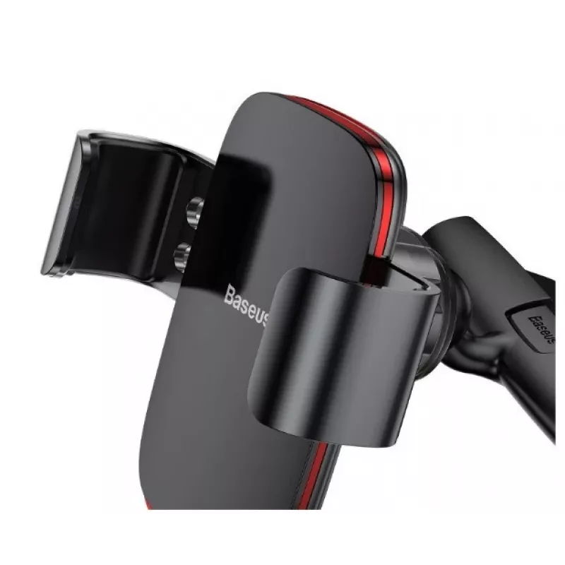 Baseus Metal Age Gravity autotelefoonhouder voor CD-sleuf (zwart) SUYL-J01