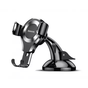 Baseus Osculum SUYL-XP0S Gravity Autohouder voor voorruit of dashboard - Zilver