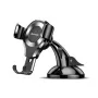 Baseus Osculum SUYL-XP0S Gravity Autohouder voor voorruit of dashboard - Zilver