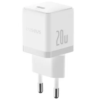 Baseus Palm Series USB-C PD reisoplader 20W wit