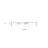 Baseus Slip-Thru armband voor Apple Watch 3/4/5/6/SE 38mm/40mm zwart (LBWSE-01)