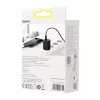 Baseus Super Si Pro Mini snellader 30W, USB-C + USB-A, PD 3.0, QC 3.0, EU-stekker, zwart (CCSUPP-E01)