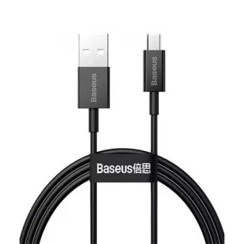Baseus Superior snellaad-datakabel MicroUSB 2m zwart