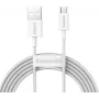 Baseus Superior snelladende datakabel MicroUSB 2m wit