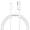 Baseus Superior Series Lightning-kabel, snelladen, data 2.4A, 1.5m wit (CALYS-B02)