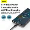 Baseus Superior Series USB-A naar USB-C snellaad- en datakabel, 66W (11V/6A), 2m, zwart (CATYS-A01)
