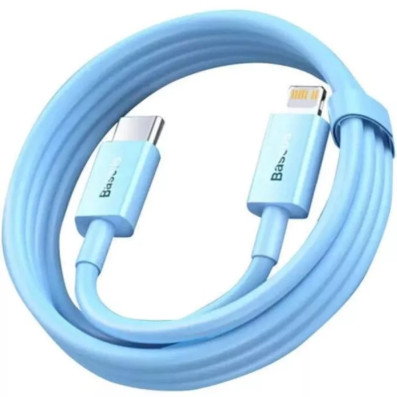 Baseus Superior Series USB-C naar Lightning kabel 1m blauw 20W 480Mbps (CAYS001903)